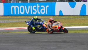 Marc Marquez dan Valentino Rossi