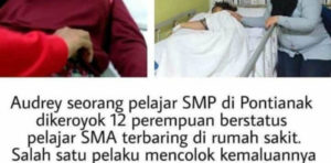 Viral Siswi SMP Dikeroyok