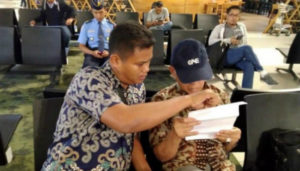 Kivlan Zein di Bandara Soetta