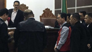 Joko Driyono Menangis