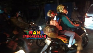 Pemudik sepeda motor