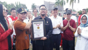 rekor MURI bakar jagung