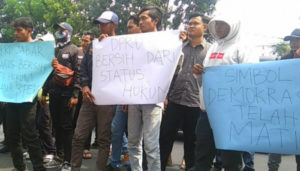 Demo KPU Jabar