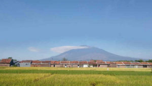 Gunung Ciremai kebakaran