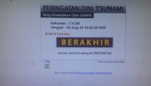 Potensi Tsunami