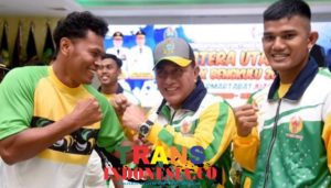 Gubernur Sumut dan Atlet