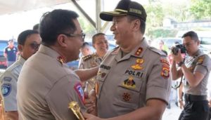 Kakorlantas dan Kapolda Lampung