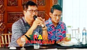 Sandi Uno dan Nur Supriyanto
