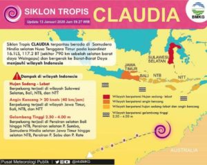 Siklon Tropis Claudia
