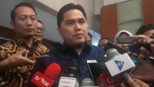 Menteri BUMN Erick Thohir