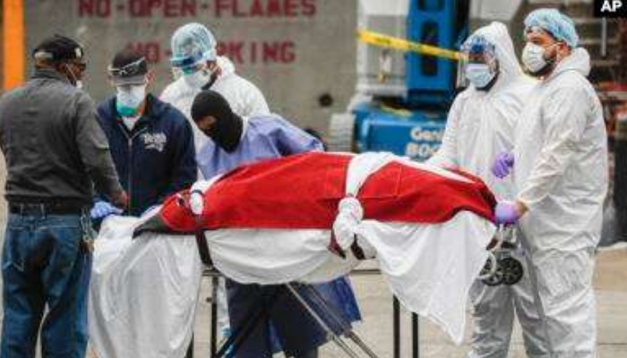 Pasien Corona Amerika