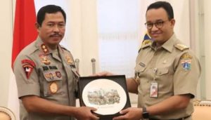 Kapolda Metro dan Gubernur DKI