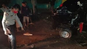 Tabrakan Beruntun Lampung