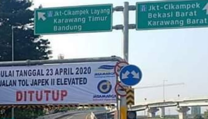 Penutupan Tol Layang