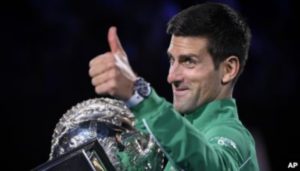 Petenis Novak Djokovic