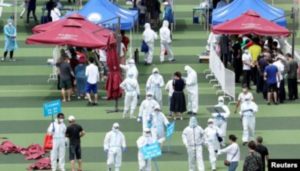 Lonjakan Covid-19 China