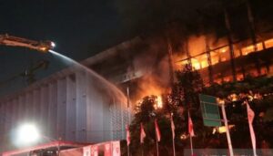 Gedung Kejaksaan Agung Terbakar