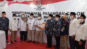 Pasangan calon Walikota