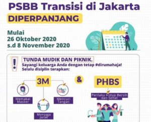 PSBB Masa Transisi Jakarta