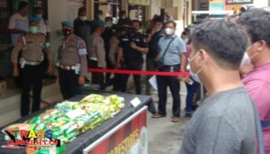 Polrestabes Medan Musnahkan Sabu