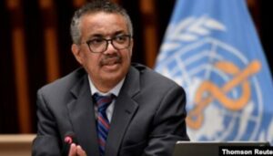 Dirjen WHO Tedros Adhanom