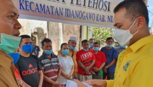 Korban Kebakaran Nias