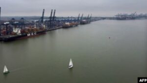 Pelabuhan Felixstowe Inggris