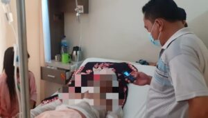 Cemburu Istri Dibakar