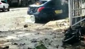 Bom Katedral Makassar