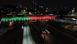 Lampu Bendera Palestina