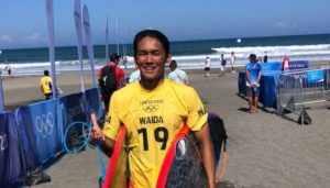 Atlet Selancar Rio Waida