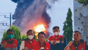Kilang Balongan Terbakar