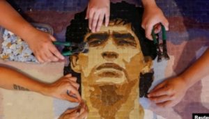Mosaik Diego Maradona