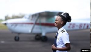 Pilot Perempuan Afrika