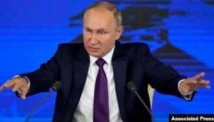 Presiden Rusia Vladimir Putin