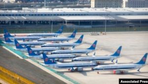 Airlines Boeing 737 Max.