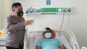 Kasat Intel Dipukul Mahasiswa Papua