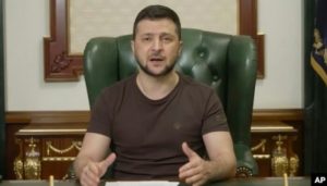 Presiden Ukraina Volodymyr Zelenskyy
