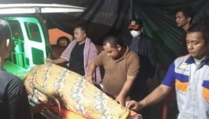 Jenazah Relawan Gempa