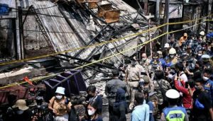 Pasar Gembrong Terbakar