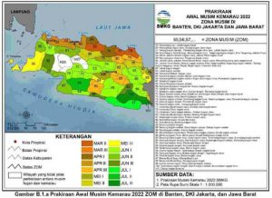 Peta Kemarau Jakarta