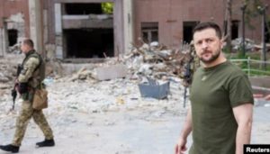 Presiden Ukraina Volodymyr Zelenskyy