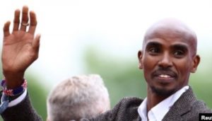 Pelari Inggris Mo Farah