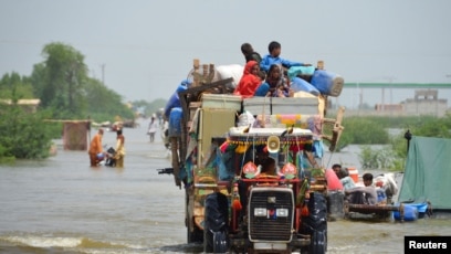 Pengungsi Banjir Pakistan