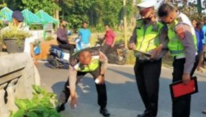 Tabrakan Motor Pelajar