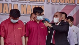Tersangka Penipuan PMI