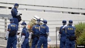 Lelaki Jepang Bakar Diri