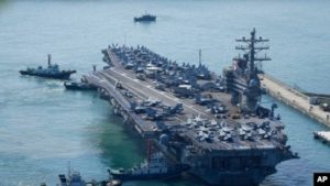 Kapal Induk USS Ronald Reagan