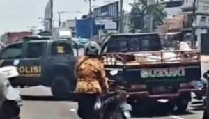 Mobil Polisi Kecelakaan