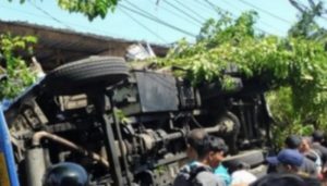 Truk Tangki Rem Blong